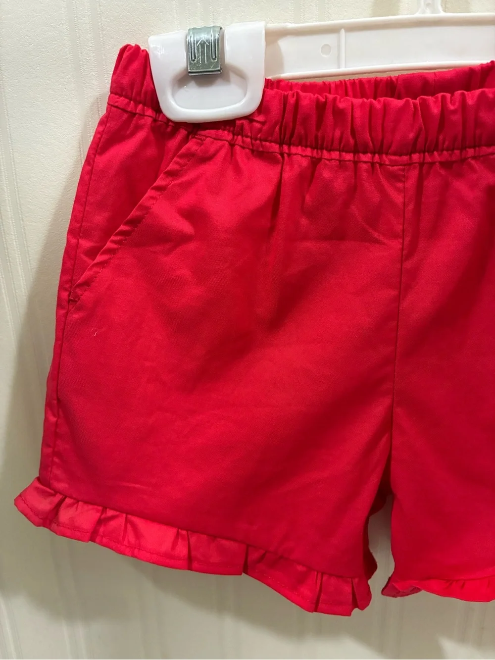 Carter's Red Shorts and Navy/White Striped Star Tank Set